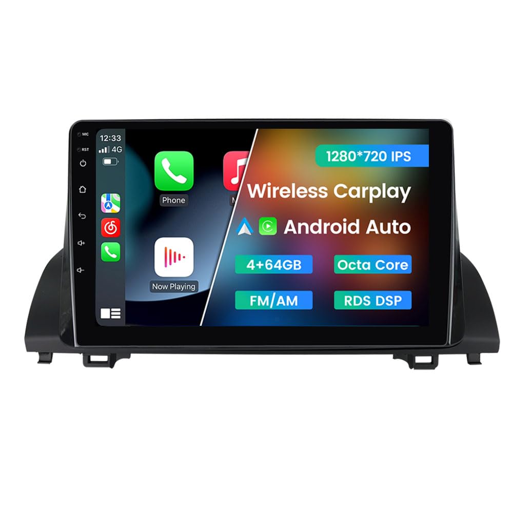 Stereo Car Radio for Honda Accord 10th 2018-2022 Non-Touch Screen Head Unit
