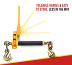 Mytee Products (4 Pack) Peerless Folding Handle QuikBinder Plus Ratchet Binder 3/8"