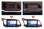 Radio for Hyundai Elantra 2016 2017 2018 Stereo Upgrade Dash Kit Car GPS Navigation,2+32GB 9" IPS Touch Screen Head Unit with Car-Play & Android Auto/SWC/Rear View