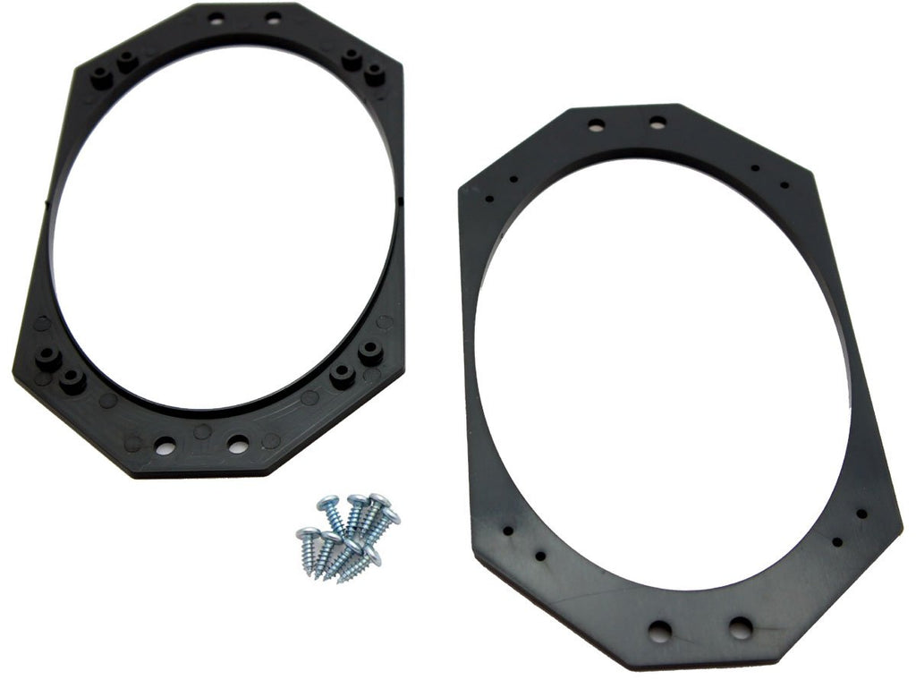 Harmony Audio Speaker Package with Amplifier Fits Jeep Wrangler 1997-2006