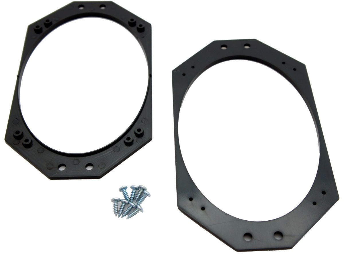 Harmony Audio Speaker Package with Amplifier Fits Jeep Wrangler 1997-2006