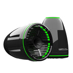 wet sounds REV12 Black HD Tower Speaker with XZ Black Zero Style Grille Black X-Mount Kit
