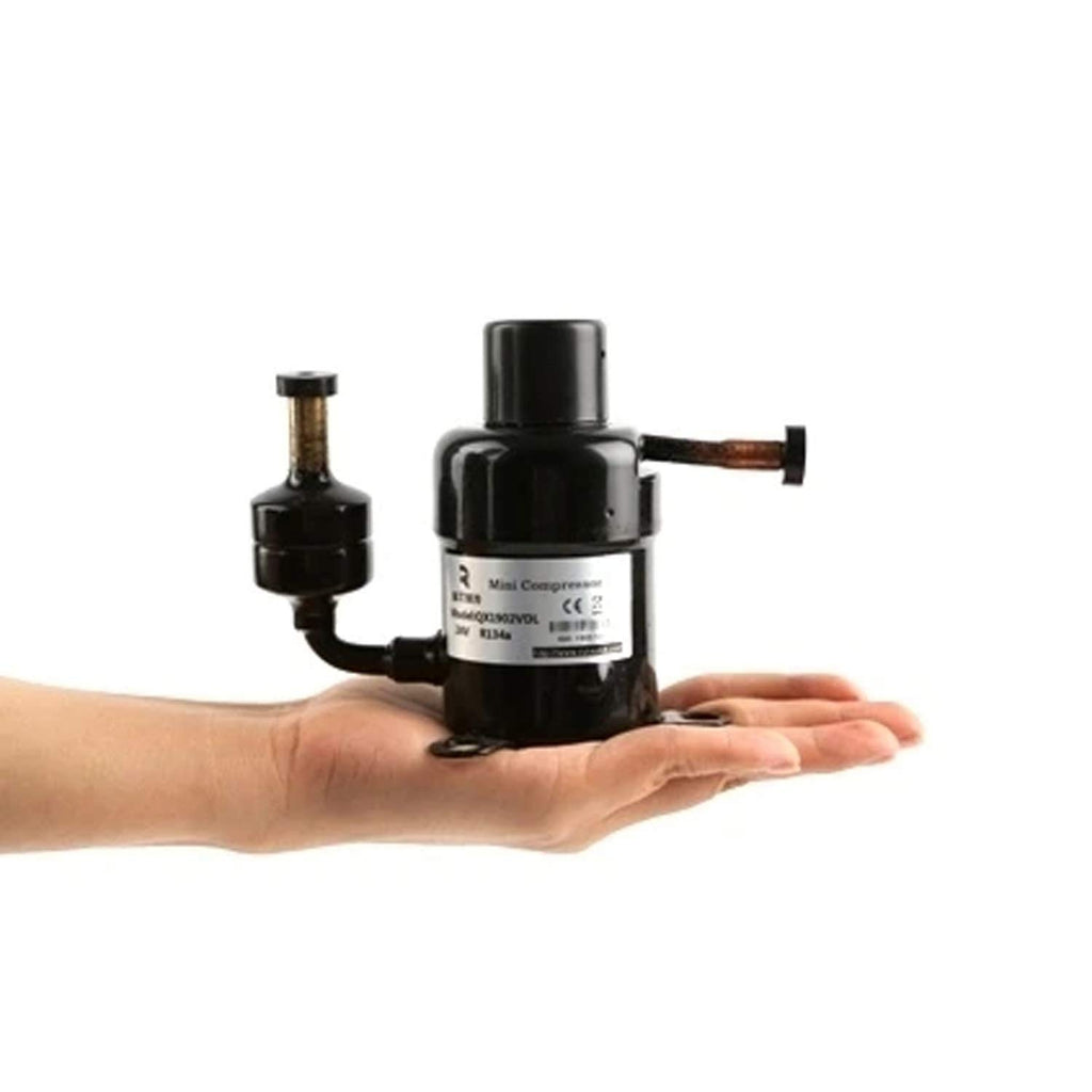 DC 48V 137~455W R-134a Freezing System Miniature Variable Speed Compressor - Car Yachet Camping Motor RV Portable Cooling