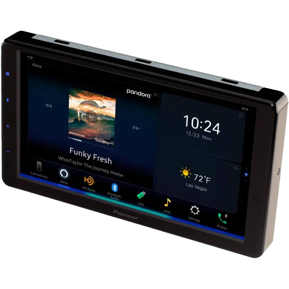 Pioneer DMH-WC6600NEX 1-DIN Modular Digital Media Receiver w/ 9 inches Display (Renewed)