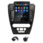 2+64G Android 14 Double Din Car Stereo for Ford Fusion Mondeo 2010 2011 2012 with Wireless Carplay Android Auto 9.7 Inch Car Stereo Radio Touch Screen Bluetooth WiFi Mirror Link FM RDS Backup Camera