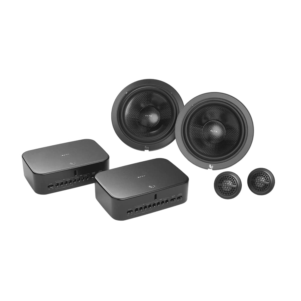 Infinity Flagship 6-1/2” ComponentSpeaker System w/Beryllium Tweeter, Black