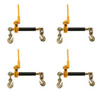 Mytee Products (4 Pack) 1/2 x 5/8 Peerless QuikBinder Plus Ratchet Binder 18100 Lb WLL Chain Tow Heavy Equip #H5125-0958