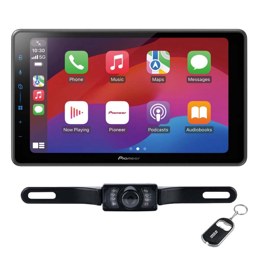 Pioneer DMH-WT5000NEX 9" Single-DIN Digital Multimedia Receiver with License Plate Camera