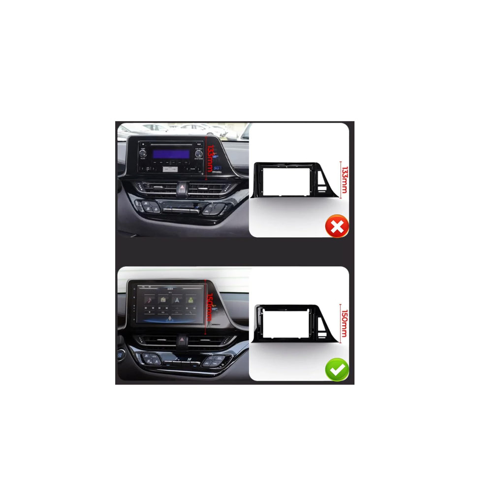 Android 14 Car Radio Stereo for 2016-2021 Toyota CHR RHD, 9 Inch Touch Screen Head Unit with Wireless CarPlay Android Auto, GPS Navigation Bluetooth WiFi 5G DSP SWC Backup Camera