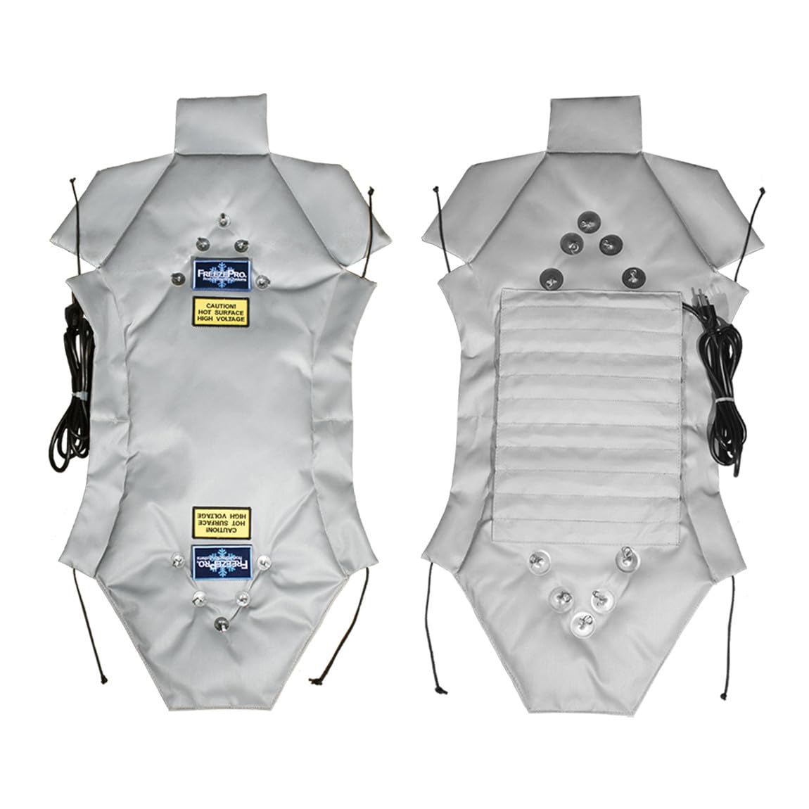 UniTherm FreezePro Valve, Heat-Trace Insulation Jacket for Industrial Pipes and Valves. Frost Protection, Winterization Materials 18Lx12W
