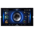 Alpine iLX-W670 7” Shallow-Chassis Digital Multimedia Receiver with KTA-450 4-Channel Power Pack Amplifier