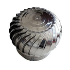 SARKEY Roof Turbines Ventilator, 304 Stainless Steel Rotating Ventilator Cap, Wind Rotating Chimney Cowl, Roof Rotating Exhaust Heat Dissipation Vents, Attic Air Vent Ventilating Fan(500mm/19.7in)