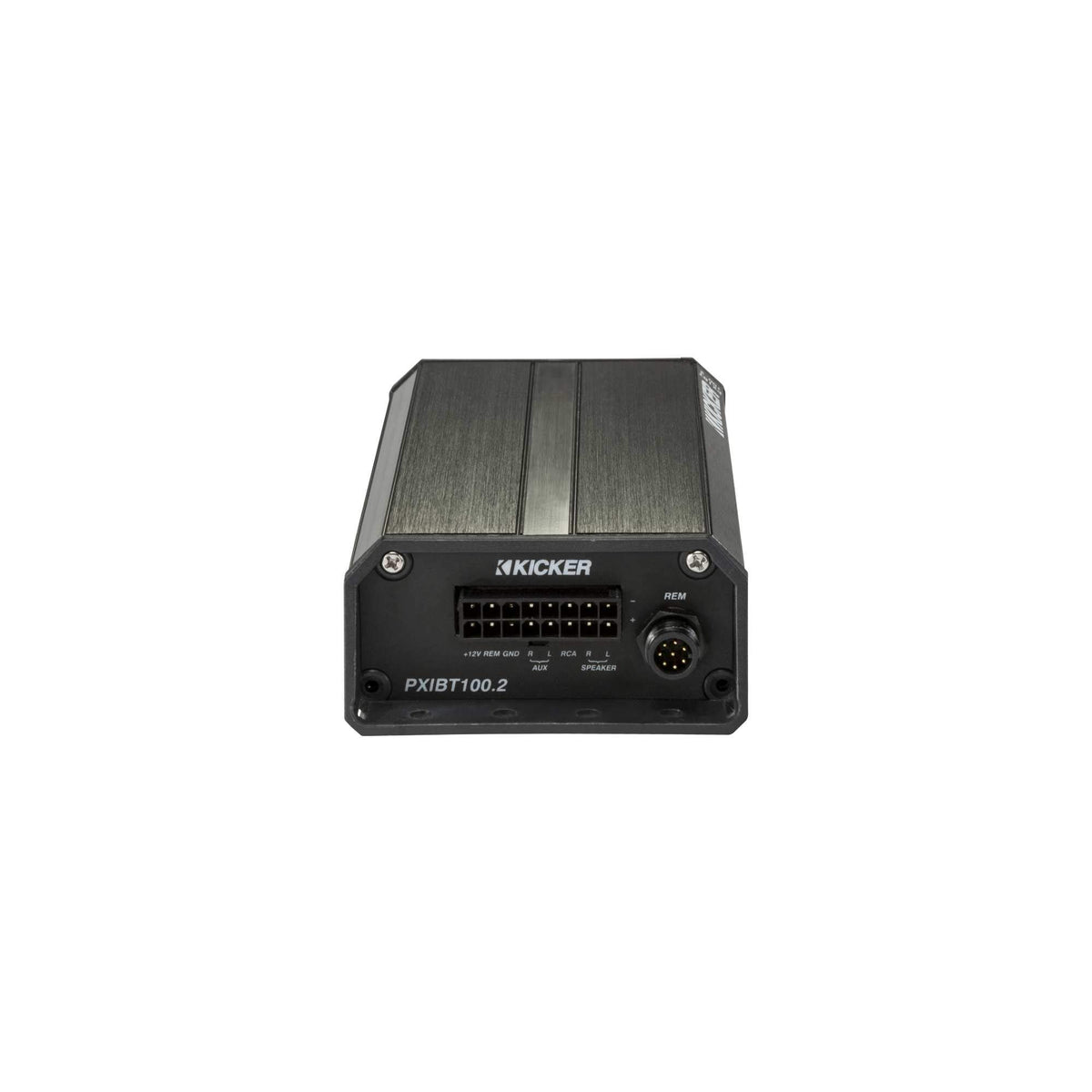 Kicker PXIBT100.2-2x50-Watt Full-Range Amplifier/Controller w/Bluetooth Interface