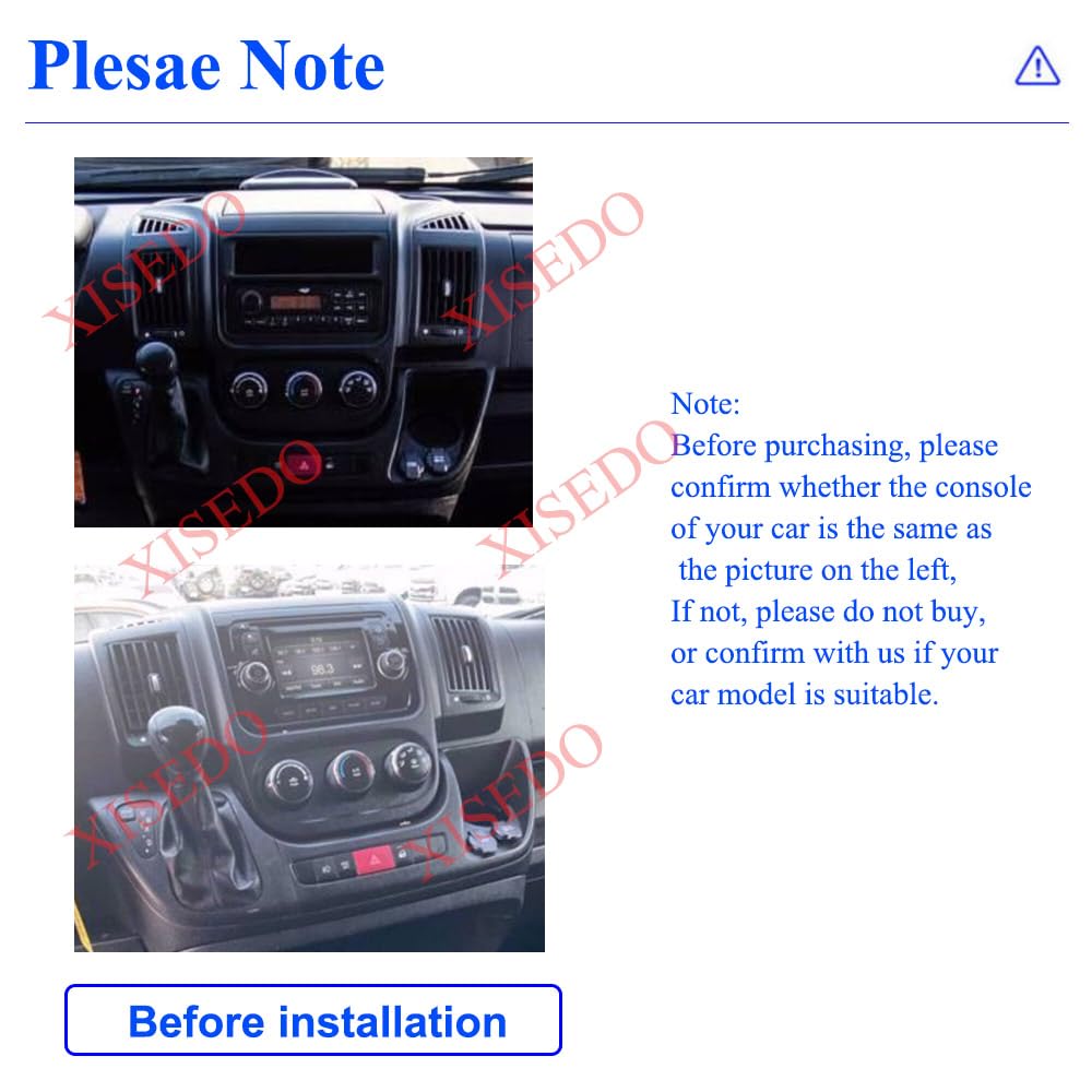 for Dodge RAM ProMaster 1500 2500 3500 2014-2022 Car Radio Stereo Carplay IPS Android Car Stereo 9" in-Dash Head Unit WiFi GPS Navigation Steering Wheel Control RAM 2G ROM 32G