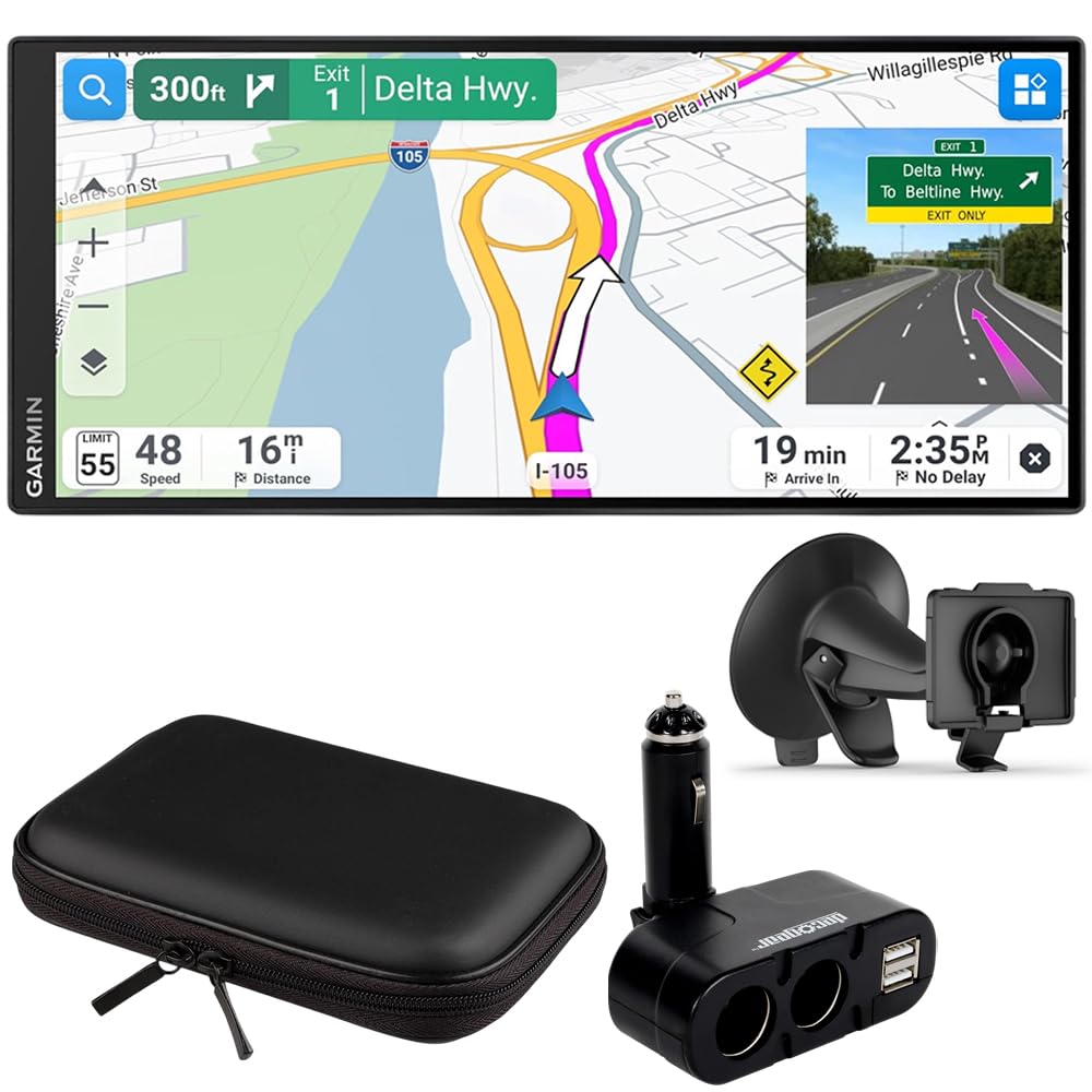 Garmin Drive (8.8") GPS Navigator 010-04320-00 with Accessories Bundle