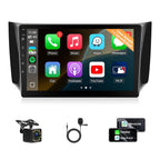 8 Core 4+64G Car Stereo for 2013-2017 Nissan Sentra Radio with Knob