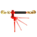 ENJ 4 Pack Folding Handle Load Binder,for 5/16-3/8 Grade 70 Transport Chain
