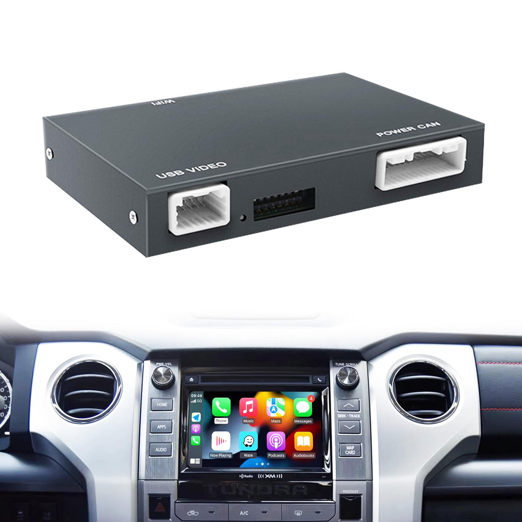 Wireless CarPlay Android Auto Retrofit Kit Decoder Box for BMW NBT System 1/2/3/4/5/6/7 Series X3/X4/X5/X6,Support Mirror Link,Camera, GPS, Siri, YouTube, for BWM Accessories