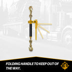 NCC · Heavy Duty · (4) G70 3/8" x 10' Transport Chain & (4) 5/16"-3/8" Peerless QuikBinder · for Tie Down, Hauling, Towing, Cargo Control
