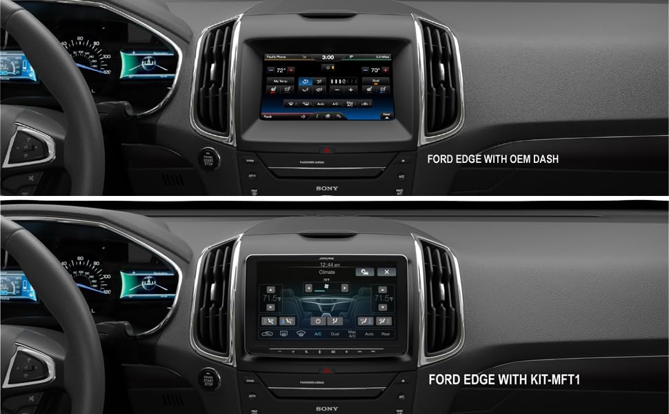 iDatalink Maestro KIT-MFT1 Dash Kit and T-Harness Solution for Select 2011-21 MyFORD Touch-Equipped Ford Vehicles (ADS-MRR or ADS-MRR2 Module Also Required)