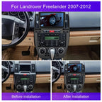 Android 13 Car Stereo for Landrover Freelander 2 2007-2012 Car Radio GPS for CarPlay Wireless Android Auto 9in Touchscreen Bluetooth WiFi FM/RDS DSP SWC Split Screen AHD Backup Camera 2+32G