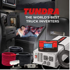 Tundra M Series - Truck Power Inverter - Modified Sine Wave 2500W / 12 Volts DC to 120 Volts AC - M2500