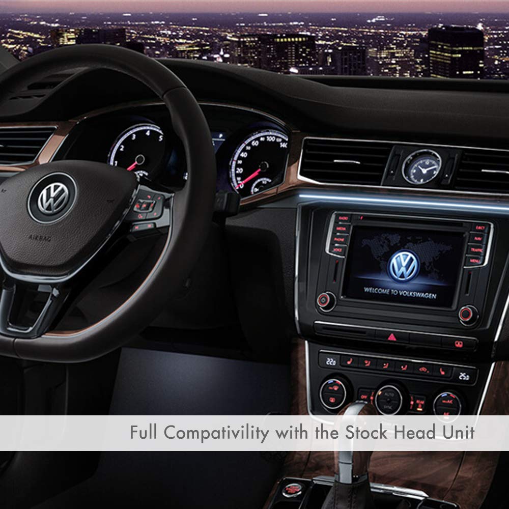 VMK2 Speaker Kit for VW CC08-17 Passat B6 B7 06-10 Front and Rear Door Drop-in Speaker Upgrade Set of 4