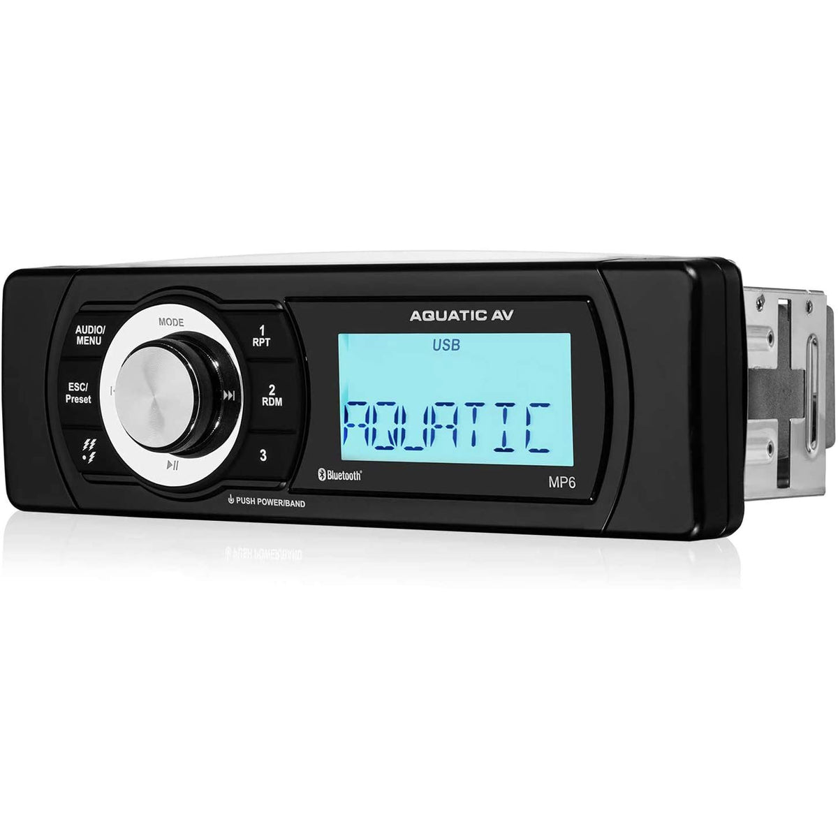 Aquatic AV MP6 Shallow Mount Waterproof Marine Stereo