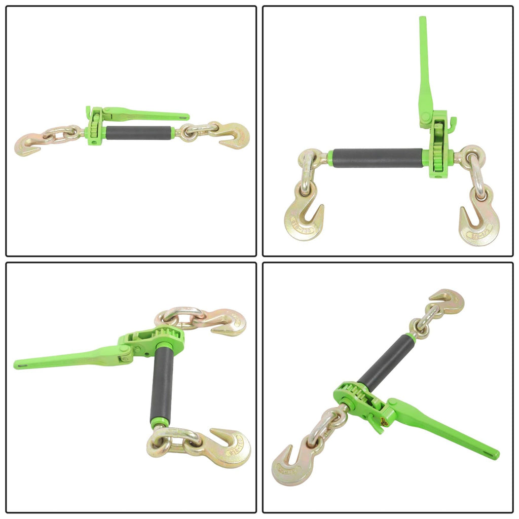 waltyotur 4PCS Foldable Chain Binder 3/8"-1/2" G70 12000lbs