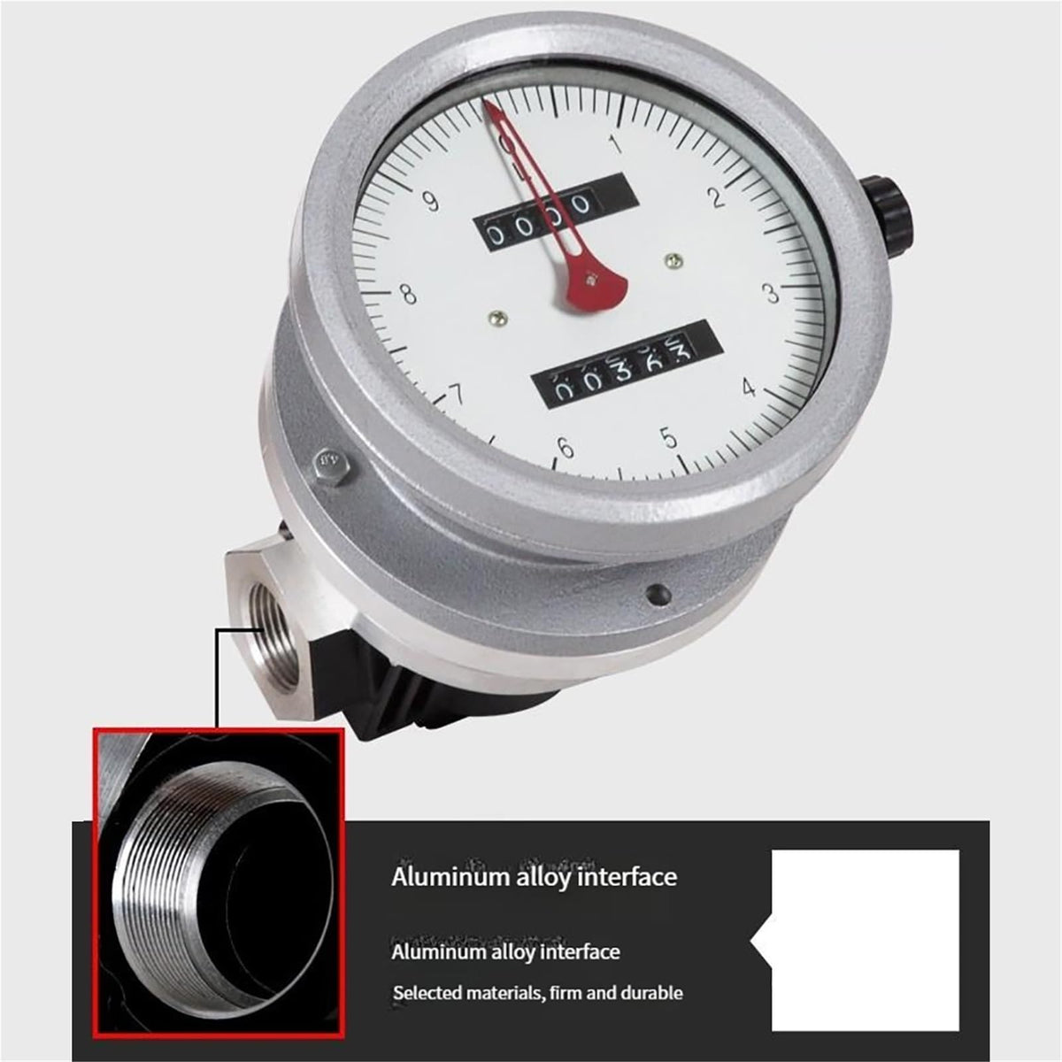 1inch/1.5inch/2inch LC Mechanical Oval Gear Flow Meter(1.5inch)