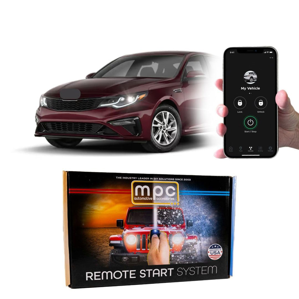 MPC Remote Start Kit Compatible with Kia Optima 2016-2020 || Plug and Play || Push to Start Only || Push Lock 3X to Start || USA Tech Suppport
