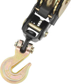 1/4"-5/16" Ratchet Chain Binder with Grab Hooks, 2500lbs, 4 Pack