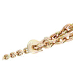 Binder Chain G80 Tow Chain with Hooks 7100lbs Load 3/8'' x 20' 2 Pack, May Vary