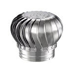 Wind Turbine Generator Kit: Horizontal Vertical 304 Stainless Steel Blades Controller for Battery Charging, Rotating Chimney Cowl Cap