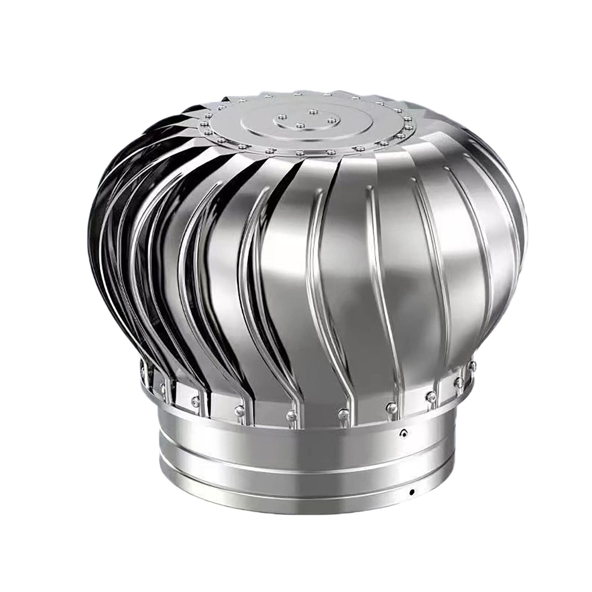 Wind Turbine Generator Kit: Horizontal Vertical 304 Stainless Steel Blades Controller for Battery Charging, Rotating Chimney Cowl Cap