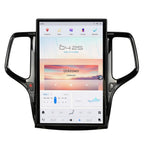 14.4 Inch Qualcomm Android 11 Car Radio for Jeep Grand Cherokee 2011-2013 Stereo Replace Tesla Style IPS Touch Screen Android Auto GPS Navigation Head Unit Multimedia Player