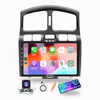 for Hyundai Santa Fe 2001-2006 Car CarPlay Android Auto Navigation Stereo GPS Radio Reverse Camera Display 9" IPS Touchscreen Headunit Tablet Pad Media Player, if Applicable Quad Core 4G+64G