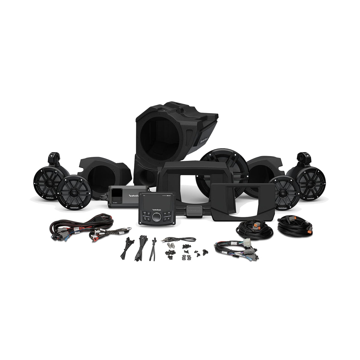 Rockford Fosgate RZR14-STG4 Audio Kit for 2014-2023 Polaris RZR