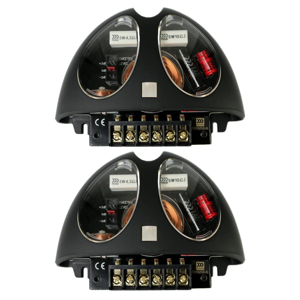 Morel Virtus Nano Carbon Integra 42 4" 2-Way Carbon Thin Coaxial Speakers