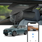 Fitcamx Front 4K+Rear 1080P Dash Cam Adapts for BMW X7 2023-2027, OEM Look