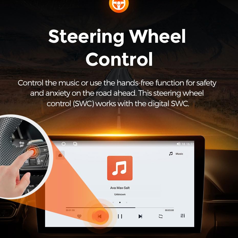 Stereo Car Radio for Mercedes-Benz Sprinter 2019-2023 Head Unit Upgrade