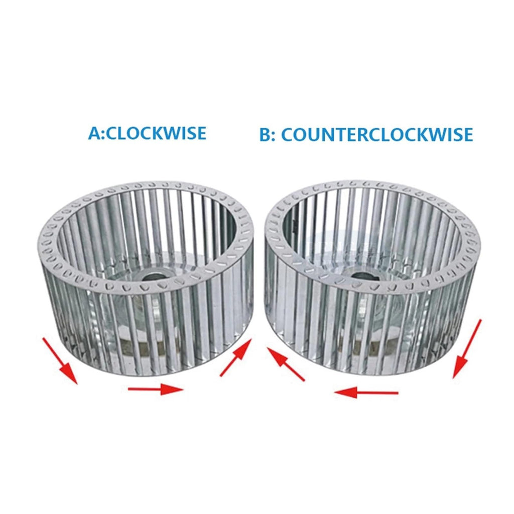 A/C Blower Motor Fan Prat Parts Stainless Steel Riveted Multi-Wing Wind Turbine Forward Tilting Centrifugal Fan Impeller