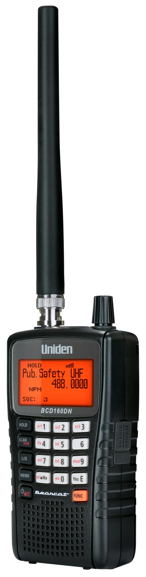Uniden Bearcat BCD160DN Handheld Digital Scanner, Exclusive Features, Band Scope Rapid System/Channel Number Tagging, Narrow-Band Reception, and Search Features to Detect Signals Faster Than Ever
