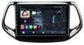 [4+64G] Car Radio for Jeep Compass 2017-2020: 10inch 1280 * 800HD Touch Screen Head Unit Stereo Replacement FM RDS CarPlay Android Auto 5GWiFi Bluetooth5.0 1080P Backup Camera SWC GPS