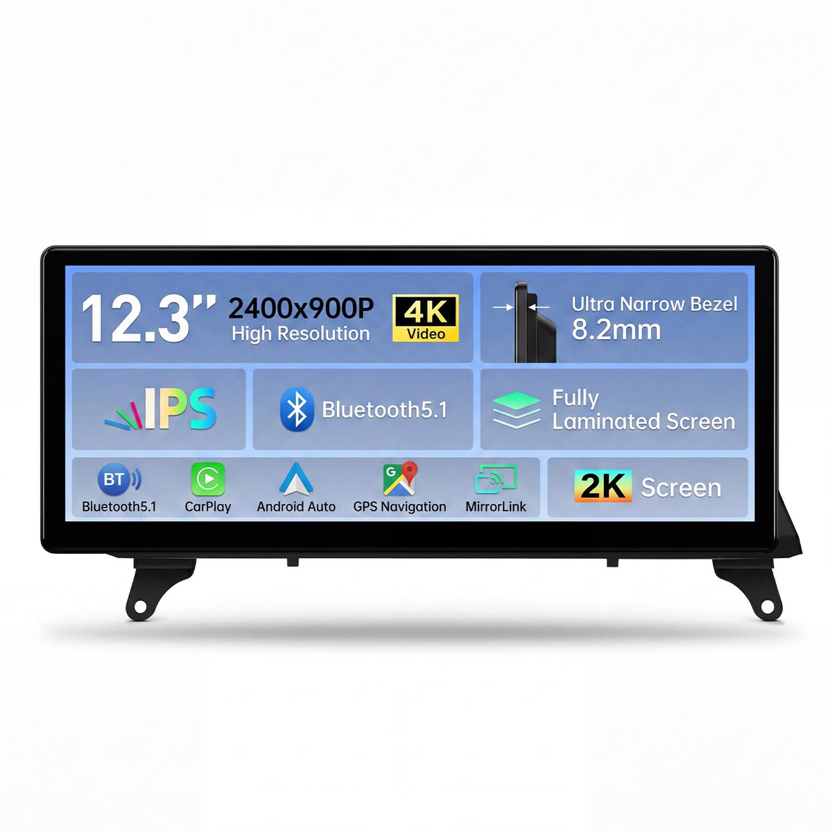 RicoRich 10.25" Linux Screen for BMW X5 X6 E70 E71 CIC 2010-2013