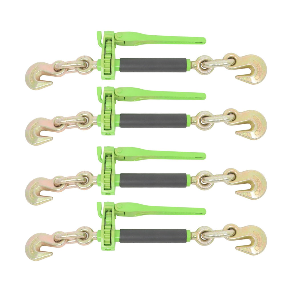 waltyotur 4PCS Foldable Chain Binder 3/8"-1/2" G70 12000lbs
