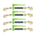 waltyotur 4PCS Foldable Chain Binder 3/8"-1/2" G70 12000lbs