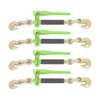 waltyotur 4PCS Foldable Chain Binder 3/8"-1/2" G70 12000lbs