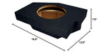 Alpine SWT-10S2 Single 10 Sub Box with S-A60M Amp Fits Dodge Ram 2002-2015