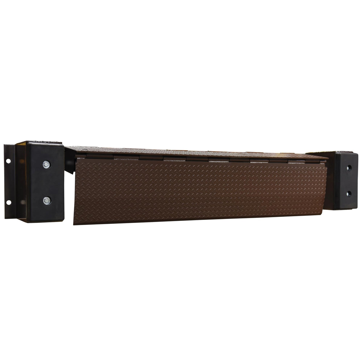 Vestil FM-3072 Steel Mechanical Edge O Dock Leveler 72 in. Ramp Width 30,000 Lb. Capacity Brown